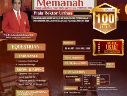 Memperebutkan Piala Rektor, Unhas Gelar Kejuaraan Berkuda dan Memanah