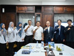 Plt Dirut PDAM Makassar Terima Kunjungan Presiden Direktur STS Kenji Oshima