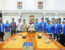 Silaturahmi Penuh Semangat Wakil Wali Kota Makassar Terima Audiensi DPD KNPI