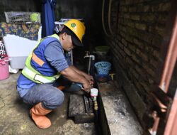 PDAM Makassar Lanjutkan Sambungan Air Gratis “MULIA”, Enam Titik Terpasang di Wilayah VI