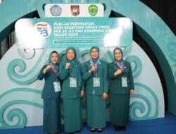 Melinda Aksa Hadiri Puncak HKG ke-53 dan Rakernas X PKK di Samarinda: Perkuat Peran PKK sebagai Mitra Strategis Pemerintah