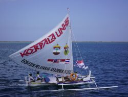 Lepas Ekspedisi Pelayaran Akademis III, Rektor Unhas: Menyusuri Jejak Maritim Nusantara