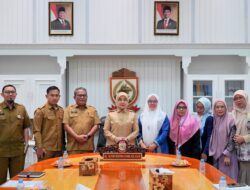 Aliyah Mustika Ilham Terima Audiensi Yayasan Islamic Center Al Markaz Al Islami Bahas Peringatan Maulid Nabi
