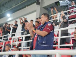 Munafri-Aliyah Kompak Saksikan PSM Raih Kemenagan Atas Persija dengan Skor 2-0
