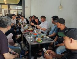 Silaturahmi Hangat dengan Jurnalis, Deng Ical Bahas Isu Digital hingga Omnibus Law