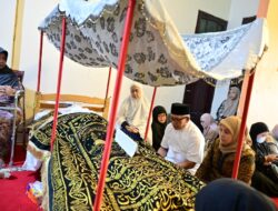 Aliyah Mustika Ilham dan Ilham Arief Sirajuddin Melayat Almarhum H. Andi Chaerul Andi Tau: Sosok Teladan yang Mengabdi untuk Makassar