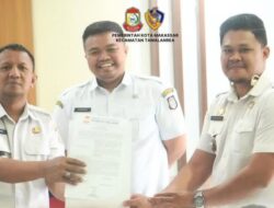 Didampingi Sekcam, Camat Tamalanrea Pimpin Sertijab Lurah Tamalanrea Jaya