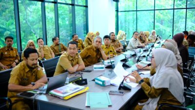Bapenda Makassar Hadiri Rapat Persiapan Pemberian Penghargaan kepada tokoh masyarakat dalam rangka HUT Kota Makassar ke-418