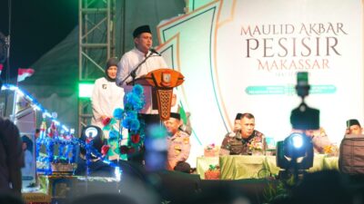 Kaban Bapenda Hadiri Maulid Akbar di Pesisir Kawasan Dermaga Paotere