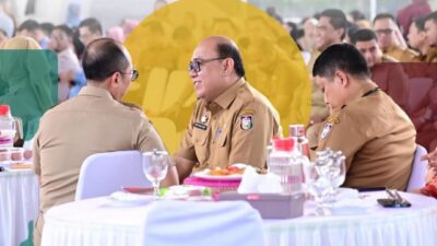 Kadis DPMPTSP Makassar Hadiri Gerakan Makan Telur di Peringatan Hari Jadi Sulsel ke 356 Tahun