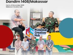 Kadis Pariwisata Makassar Terima Kunjungan Dandim 1408/Makassar