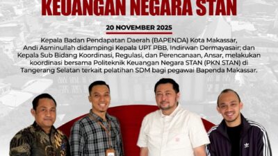 Tingkatkan SDM, Kaban Bapenda Makassar dan Jajaran Berkunjung ke PKN STAN Tangerang