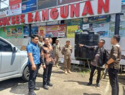 Camat Biringkanaya Tegur Toko Bangunan yang Serobot Lahan Fasum