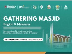 BSI dan MFF Dorong Ekosistem Halal Makassar Lewat Gathering Masjid 2025