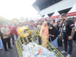 Melinda Aksa Puji Festival Daur Bumi, Hadirkan UMKM dan Kerajinan Hasil Daur Ulang