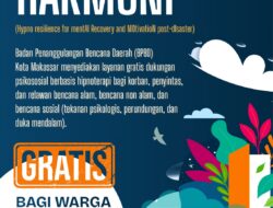 BPBD Makassar Terapkan Inovasi HARMONI, Layanan Dukungan Psikososial Gratis Berbasis Hipno-Resilience