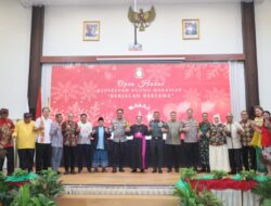 Munafri-Aliyah Hadiri Open House & Silaturahmi Natal, Ajak Warga Jaga Toleransi dan Kedamaian