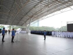 Sekcam Biringkanaya jadi Komandan Upacara pada Upacara Peringatan Hari Bela Negara ke-77 Tahun