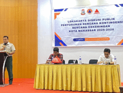BPBD Makassar Gelar Diskusi Publik Penyusunan Rencana Kontingensi (Renkon) Bencana Kekeringan di Kota Makassar 2025–2028