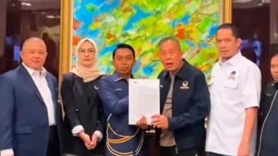 DPP Resmi Tunjuk Syaharuddin Alrif Jabat Ketua Nasdem Sulsel, Cicu Sekertaris
