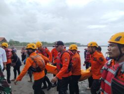 Korban Tenggelam Ditemukan Meninggal Dunia, BPBD Makassar Pimpin Langsung Proses Pencarian di Tengah Ombak Tinggi