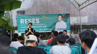Reses 9 Titik di Tamalanrea dan Biringkanaya, Salman Alfariz Siap Perjuangkan Penanganan Banjir dan Jalan Rusak