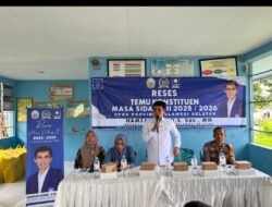 Reses Ketemu Konstituen Masa Sidang 2025/2026, Hamzah Hamid Serap Aspirasi Warga Telkomas dan BTP