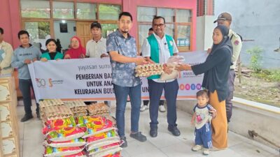 Bulan Ramadan, Summarecon Mutiara Makassar Bagikan Sembako dan Salurkan Bantuan untuk Anak Stunting di Bulurokeng