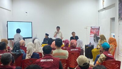 Lurah Katimbang Buka Sosialisasi Pengelolaan Sampah Terpadu, Ajak Warga Aktif Pilah Sampah