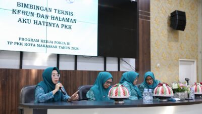 Perkuat Program Aku Hatinya PKK, TP PKK Makassar Bimtek Kader di Biringkanaya, Tamalanrea, dan Manggala