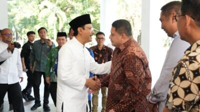 Wali Kota Munafri Hadiri Silaturahmi Bersama Mensos di Sulsel, Bahas DTSEN dan Sekolah Rakyat