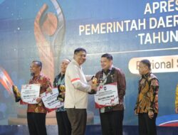 Munafri-Aliyah Antar Makassar Raih Penghargaan Creative Financing, Penurunan Kemiskinan, dan Perlindungan Pekerja Renta