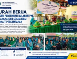 Lurah Berua Hadiri Pertemuan Bulanan PKK, Sosialisasikan Pengelolaan Persampahan