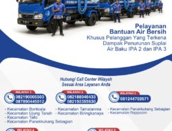 Perumda Air Minum Makassar Siagakan Mobil Tangki Gratis untuk Layani Pelanggan Terdampak Penurunan Suplai Air Baku