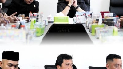 Jaga Sinergitas,Camat Tamalanrea Hadiri Rapat Kerja Bersama Mitra Komisi A DPRD Kota Makassar