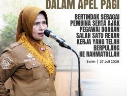 Sekcam Tamalanrea Pimpin Apel Pagi, Minta Pegawai Lakukan Pelayanan Terbaik untuk Masyarakat