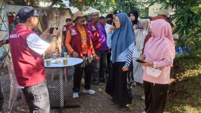 Melinda Aksa Hadiri Program Jelajah Sampah di Kecamatan Manggala