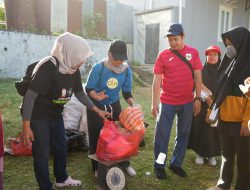 Jelajah Sampah Titik ke-13 Digelar di Biringkanaya, BSI Maslahat Salurkan CSR Rp75 Juta