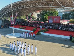 Wali Kota Munafri Pimpin HUT RI ke-81: Paskibra Tampil Gemilang, Bawa Semangat Benteng Rotterdam dan Filosofi Penyu