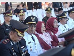 Camat Manggala Hadiri Upacara 17 Agustus di Lapangan Karebosi Makassar