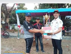 Sekcam Manggala Hadiri Lomba Sepak Bola Gembira Al-Khairat Cup II