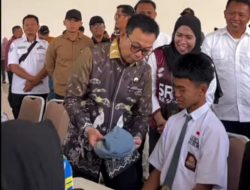 Bupati Soppeng Tinjau Sekolah Rakyat, Beri Motivasi ke Siswa Baru