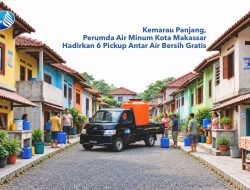 Hadapi Dampak Kemarau, PDAM Makassar Kerahkan 6 Pickup Jangkau Lorong