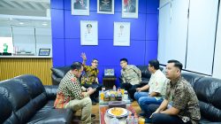 Plt Dirut Andi Syahrum Terima Audiensi PWI Sulsel di Kantor PDAM Makassar