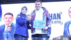 Appi Resmi Ber-KTA Demokrat, Fatma Optimistis Kursi Legislatif Bertambah