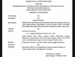 Husniah Bukan Lagi Bupati Gowa, Darmawangsyah Resmi Jadi Pengganti