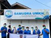 Peduli Kesehatan Warga Samudra UMKM Kolaborasi Kecamatan Kota Masohi Bagi Masker Gratis